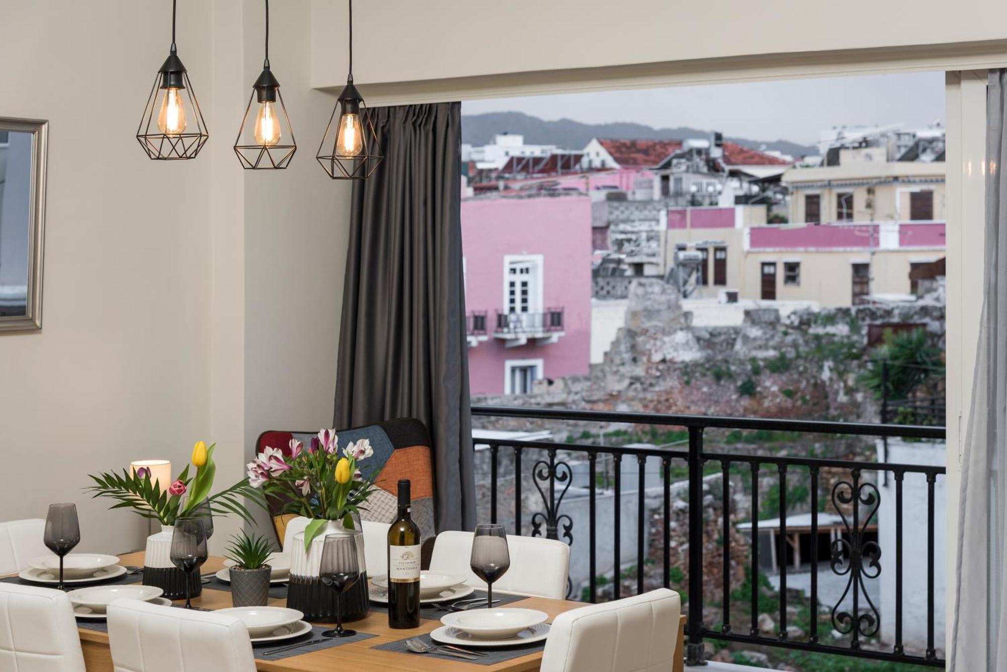 חאניה Old Harbor Apartment Luxury Living Chania מראה חיצוני תמונה
